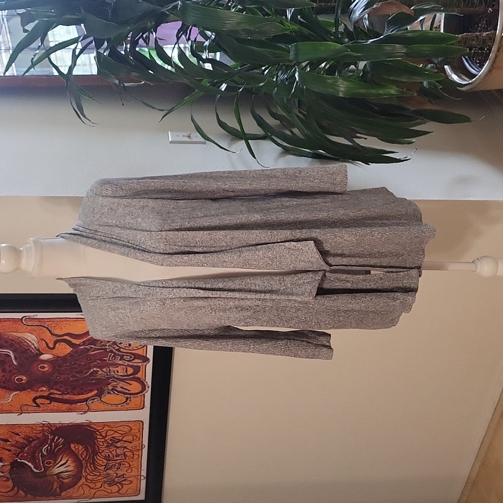BCX Soft Gray Cardigan